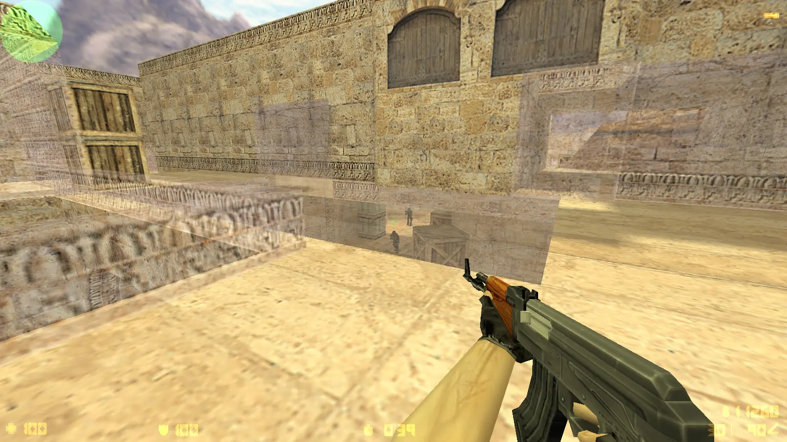 CS 1.6 с прозрачными стенами для прострелов слайд 7