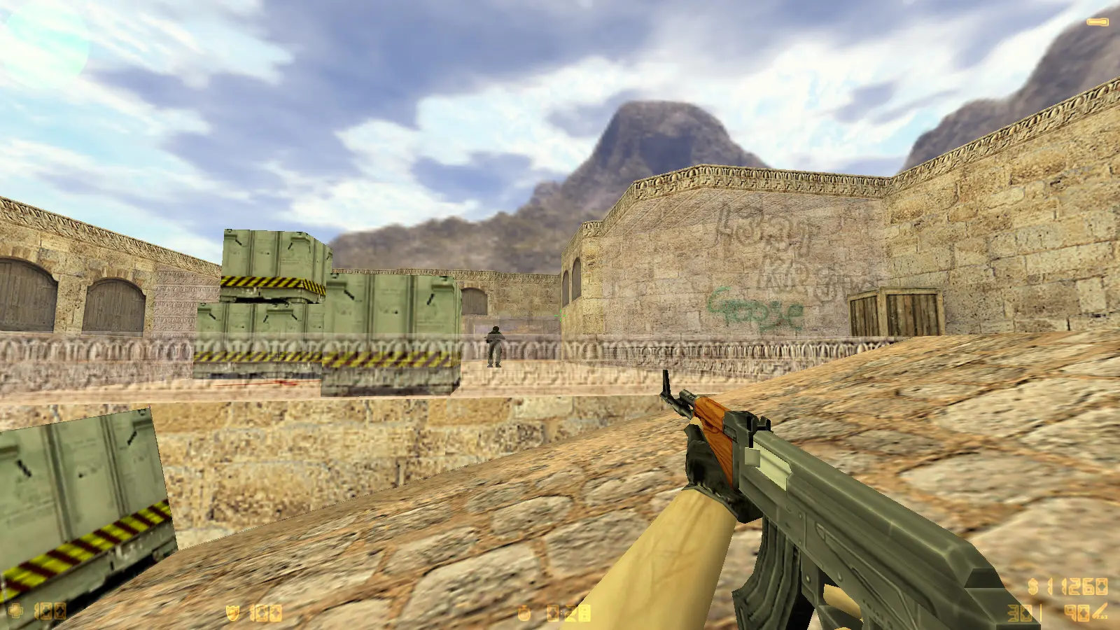 CS 1.6 с прозрачными стенами для прострелов слайд 8