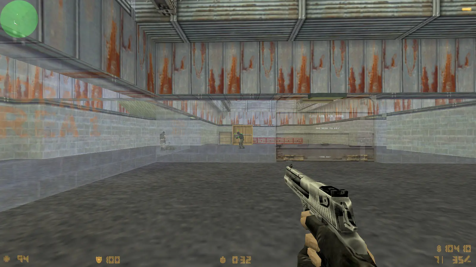 CS 1.6 с прозрачными стенами для прострелов слайд 14