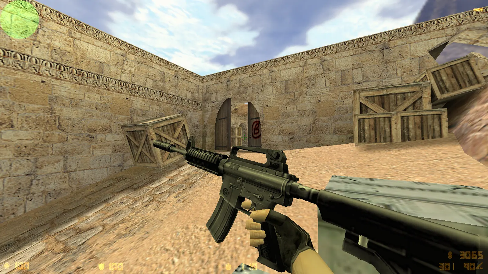 CS 1.6 с осмотром оружия