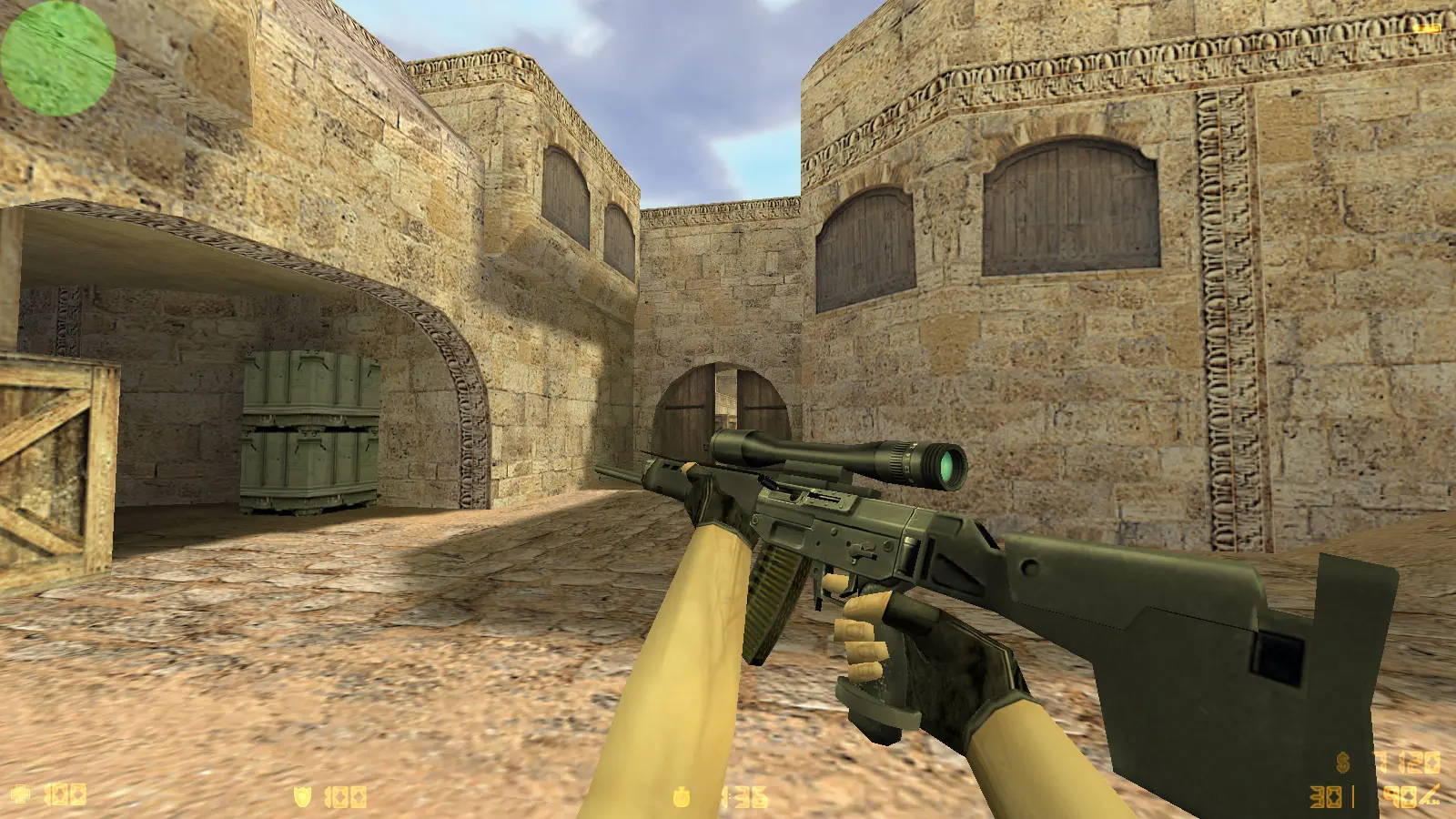 CS 1.6 с осмотром оружия слайд 21