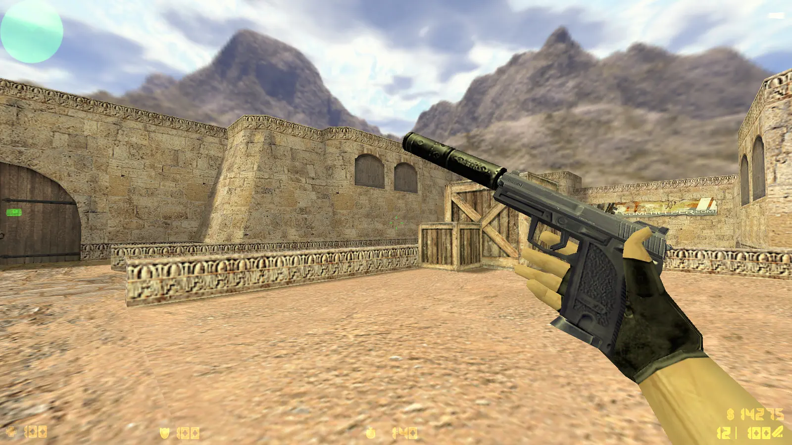 CS 1.6 с осмотром оружия слайд 25